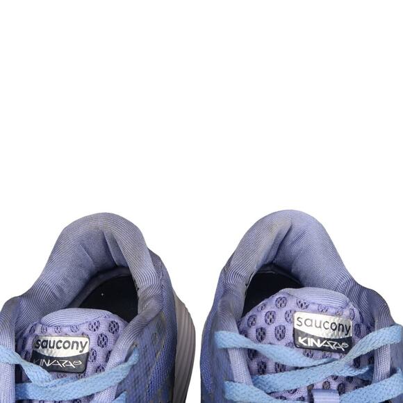 Saucony Shoes Womens 9.5 Athletic Trainer Running Kinvara 8 Sneaker Blue Sport - Picture 3 of 11
